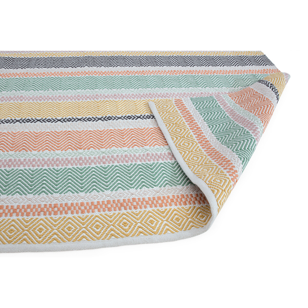 Stripe Eco Freindly Indoor/Outdoor Rug pastel, SO'HOME