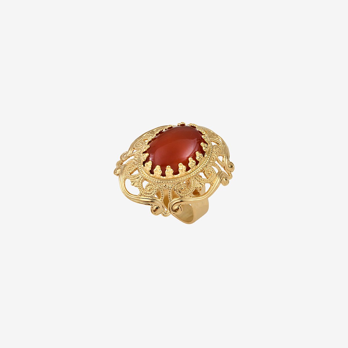 Bague gm dubarry cornaline rouge, CAROLINE NAJMAN