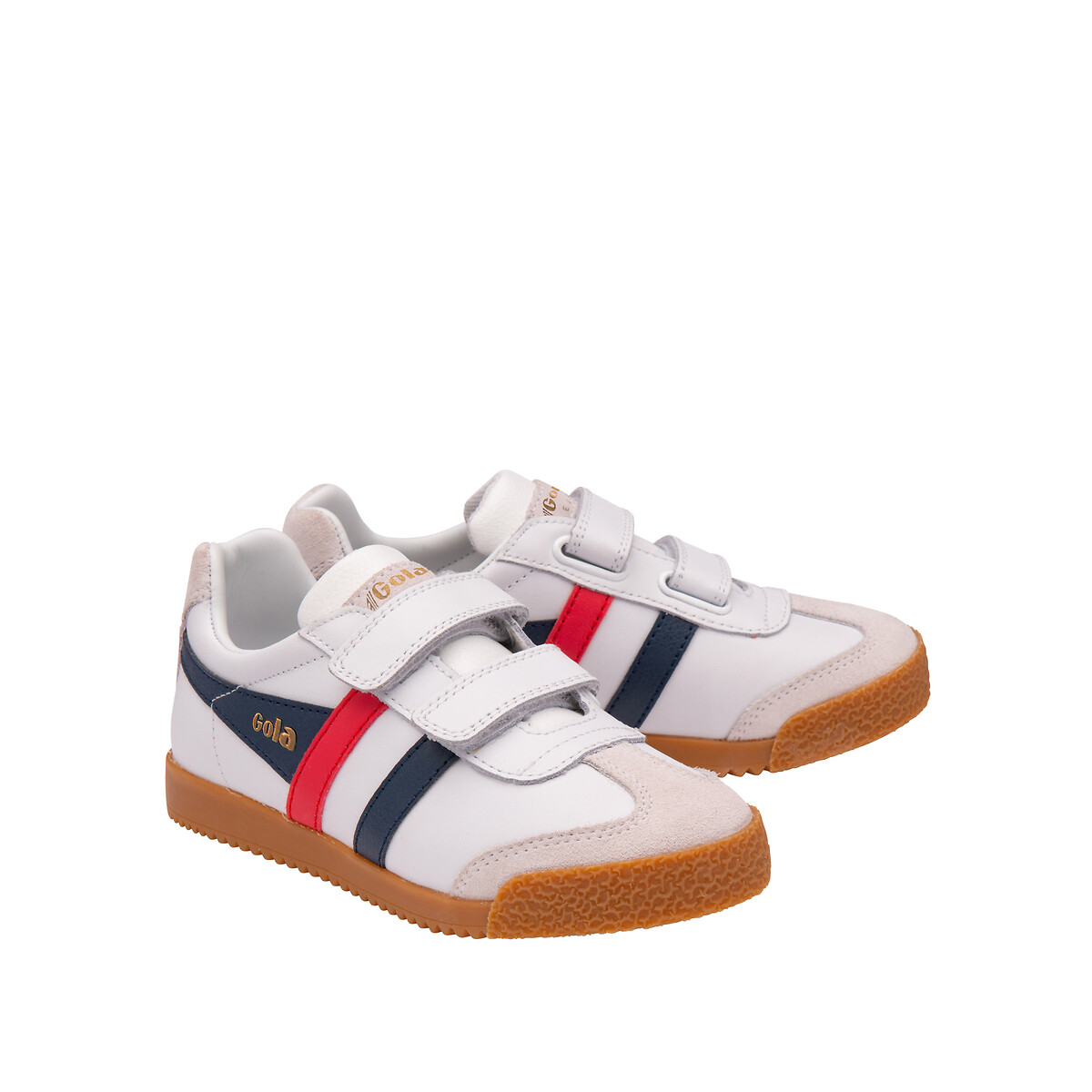 Baskets en cuir Harrier Leather Strap blanc, GOLA