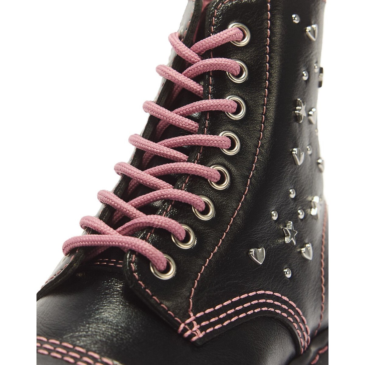 Stivali Sinclair HS in pelle Milled Gloss nero , DR. MARTENS