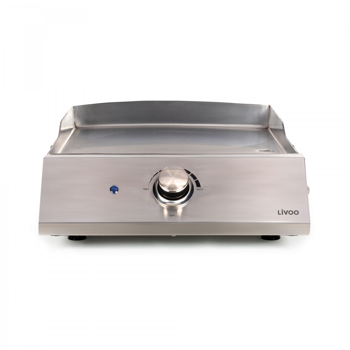 Plancha électrique inox couleur unique, LIVOO