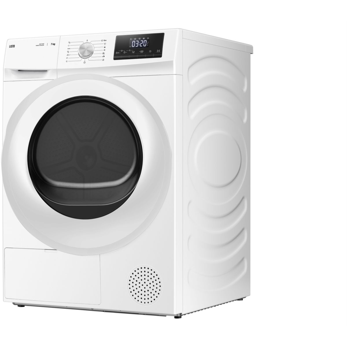Sèche linge pompe à chaleur SLHP7-L6b couleur unique, LISTO