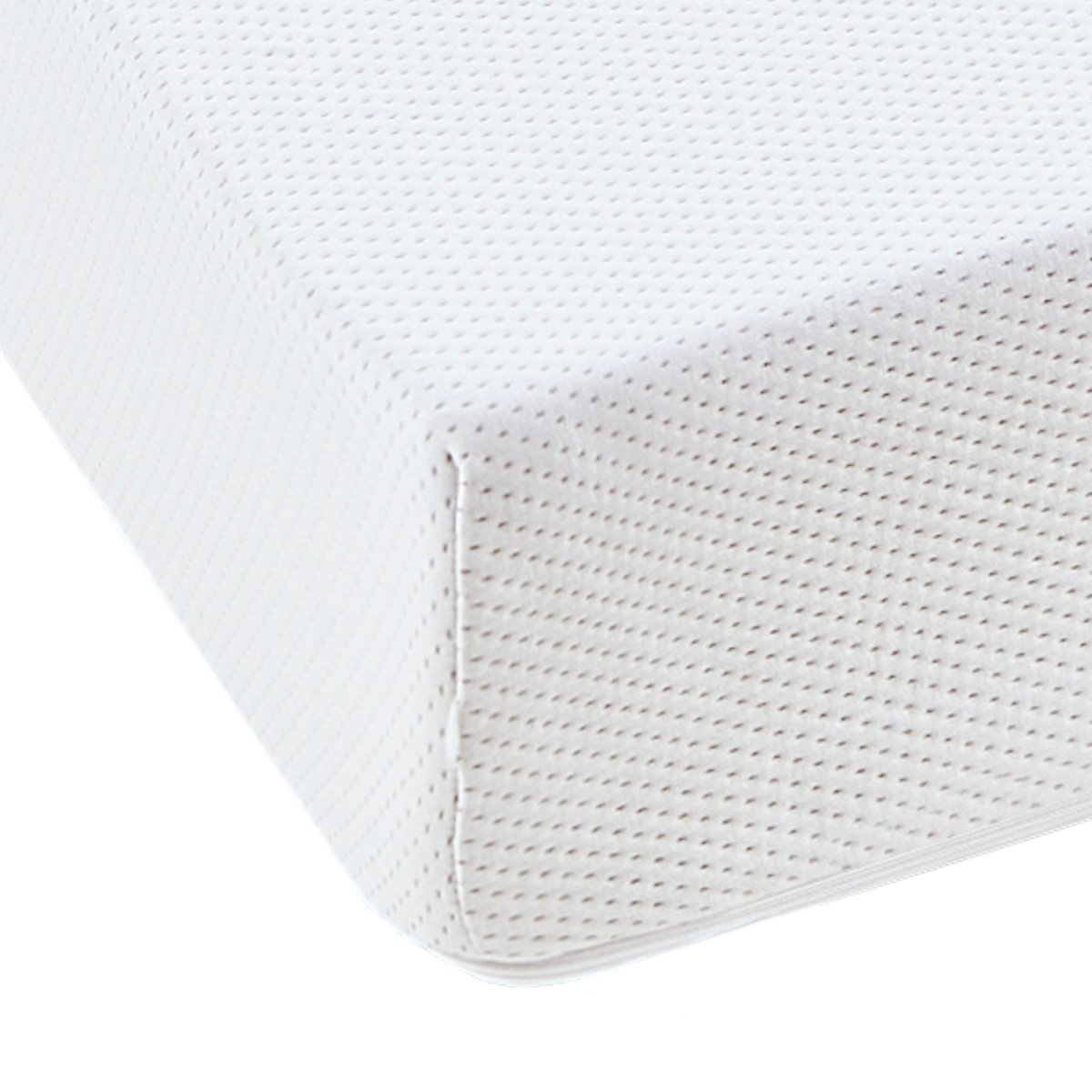 Matelas Mousse Sensitive 140x200 cm Accueil Mémoire de forme blanc, OLYMPE LITERIE