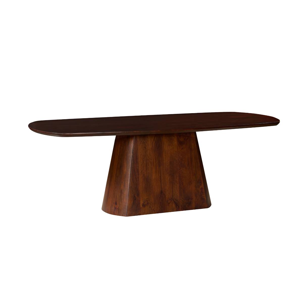 Table à manger en bois de manguier SOLYMA bois foncé, MADE IN MEUBLES