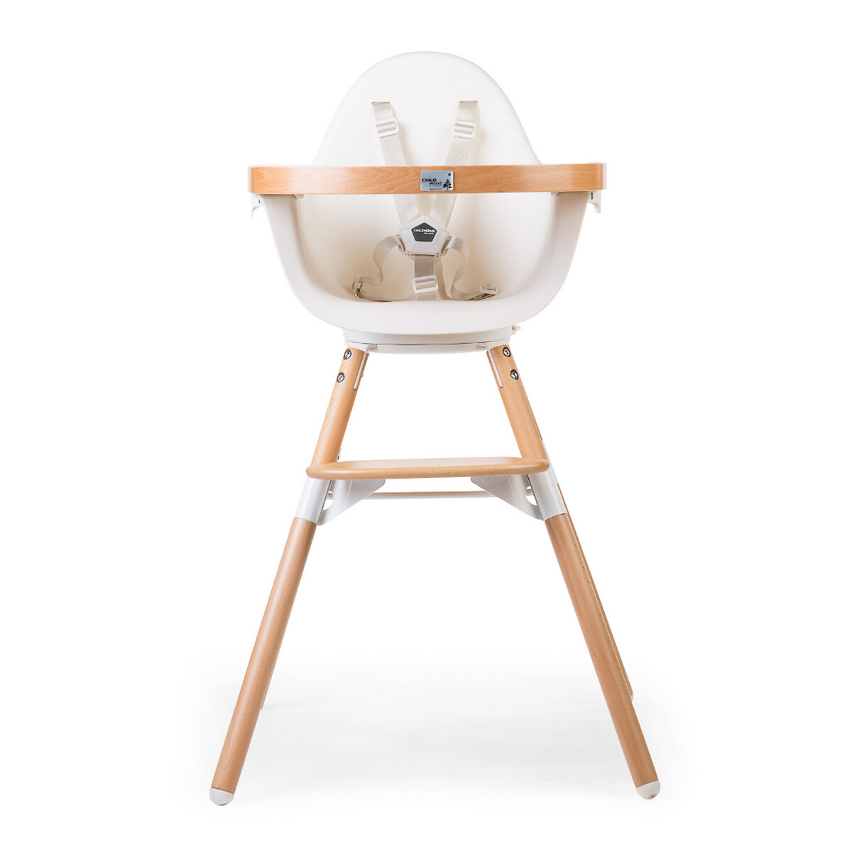 Tablette bois pour chaise haute evolu naturel, CHILDHOME