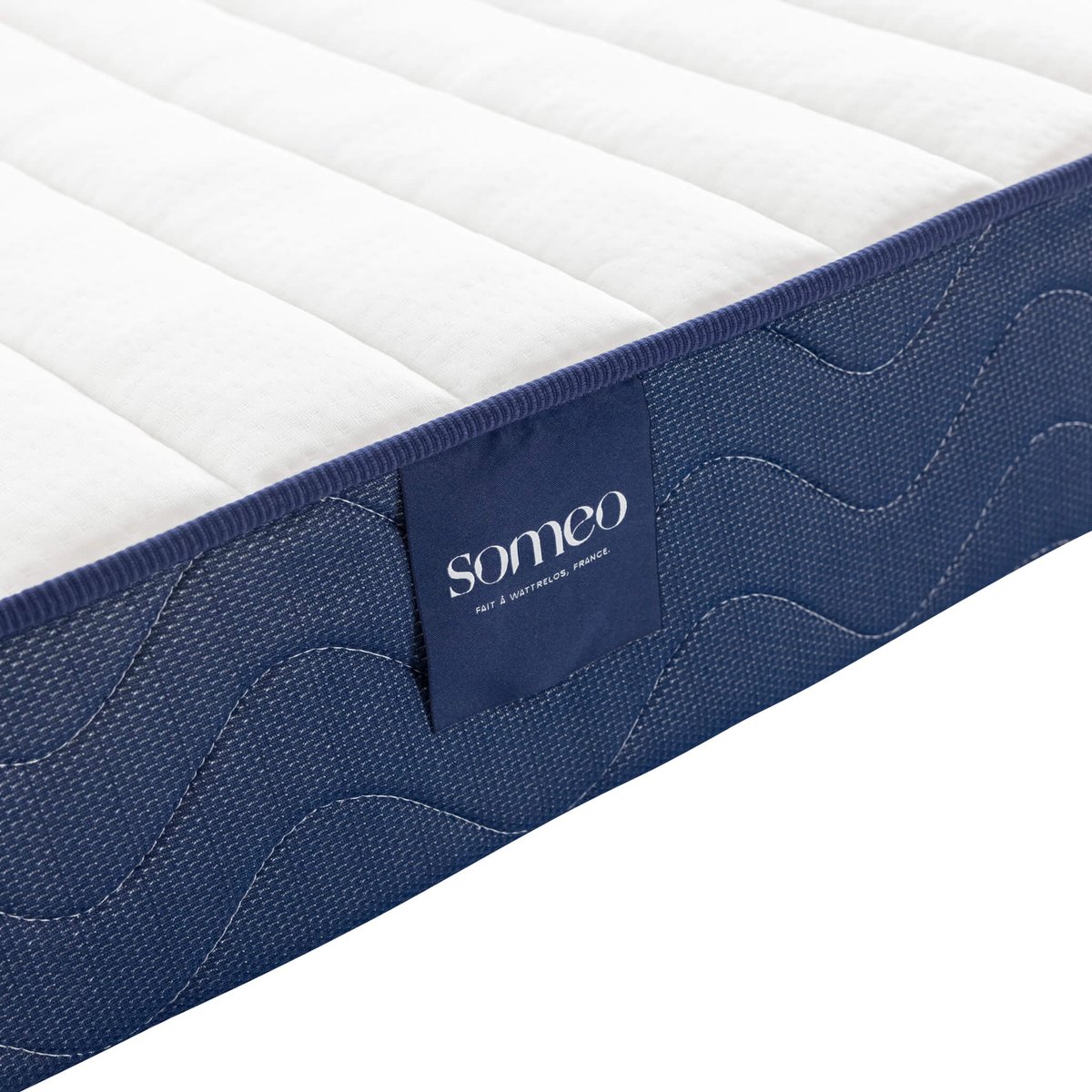 Matelas ressorts Rêve 500 clic-clac blanc, SOMEO