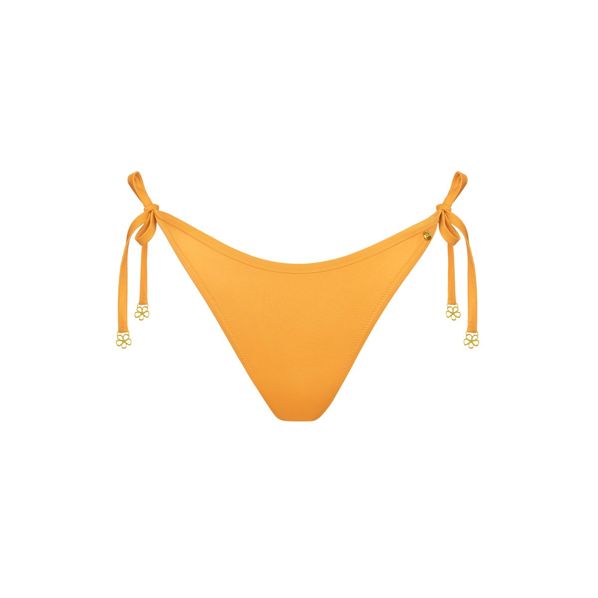 Bas maillot slip de bain taille basse KARPATHOS jaune, LISCA