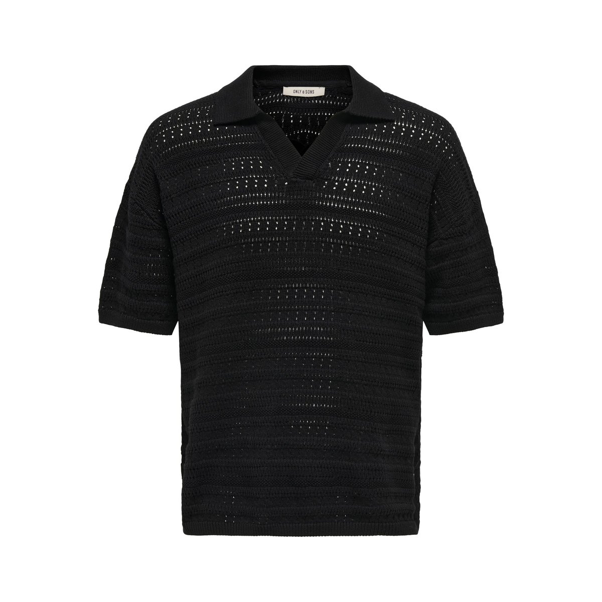 Polo noire - black, ONLY & SONS