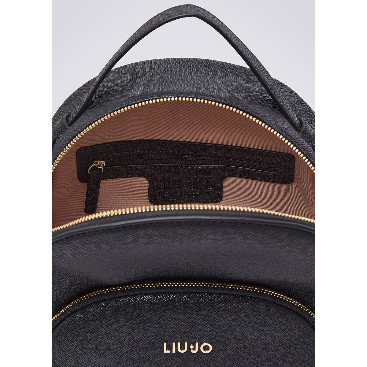 Sac à dos avec logo noir, LIU JO