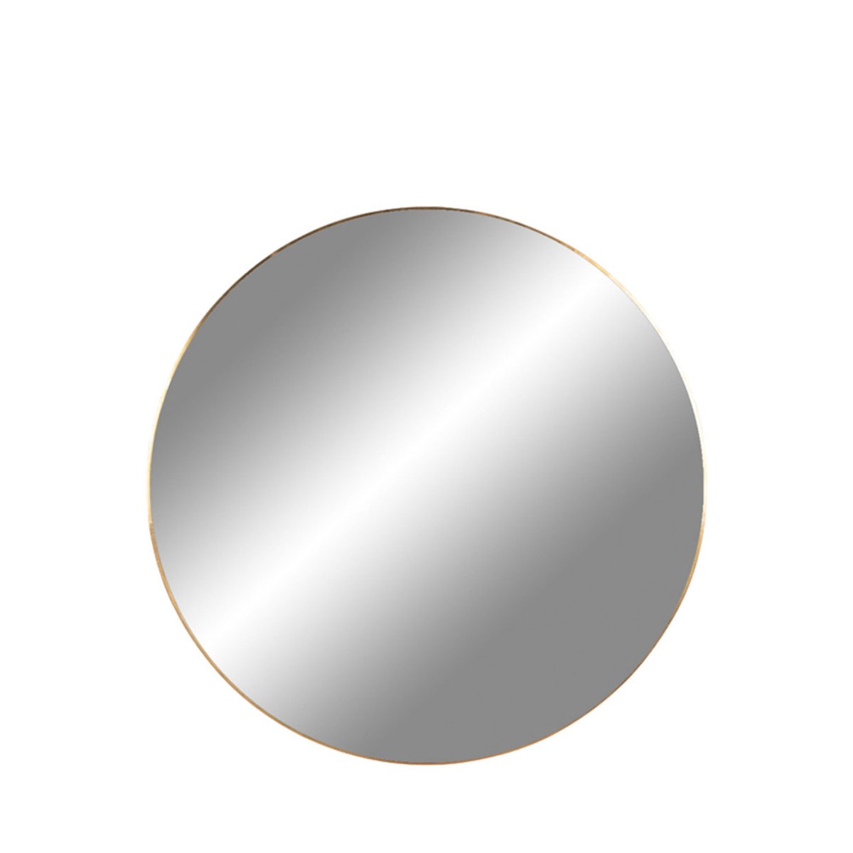Miroir rond en métal 40cm- JERSEY laiton, HOUSE NORDIC