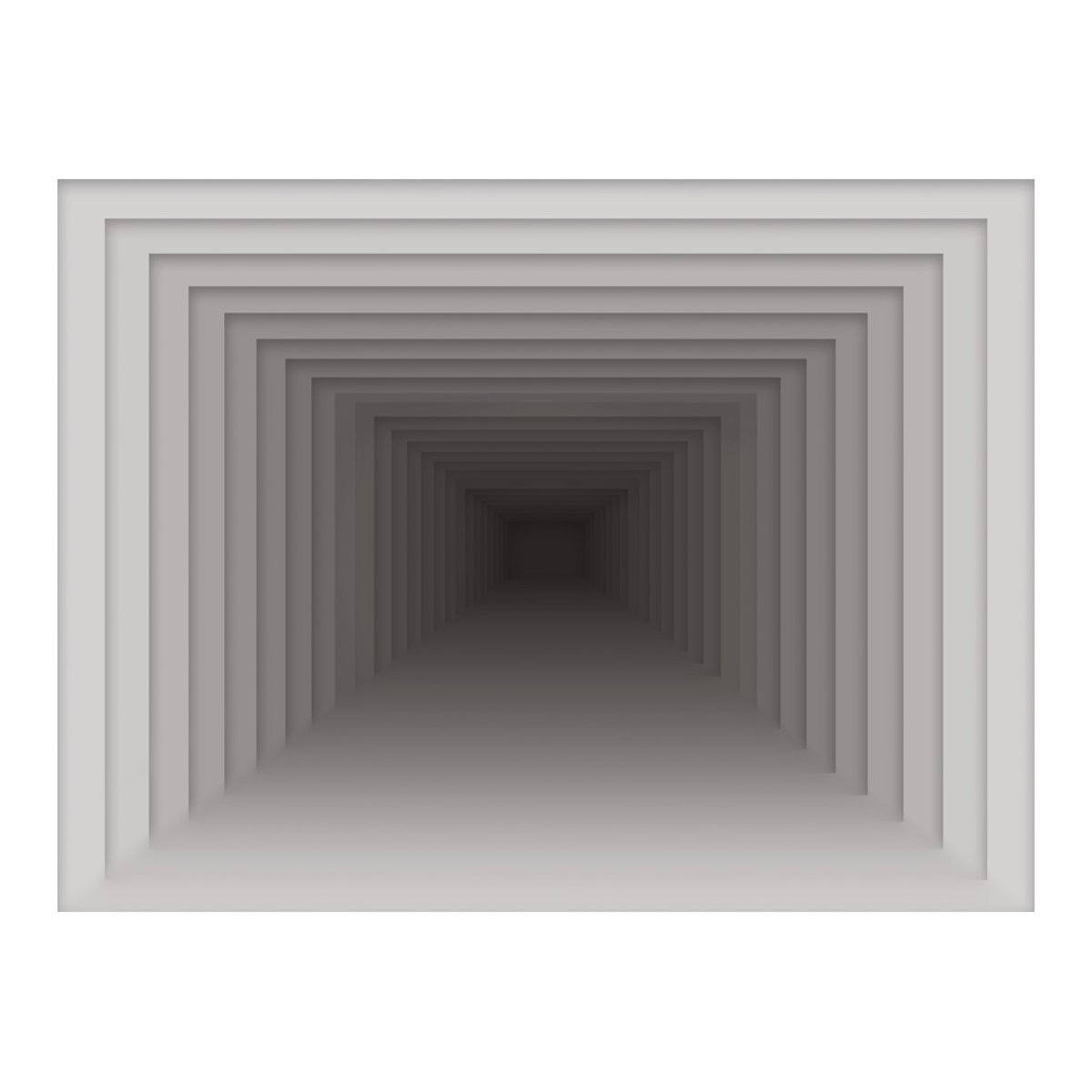 Papier peint intissé panoramique Abstractions Infinité gris / argent, EDEN