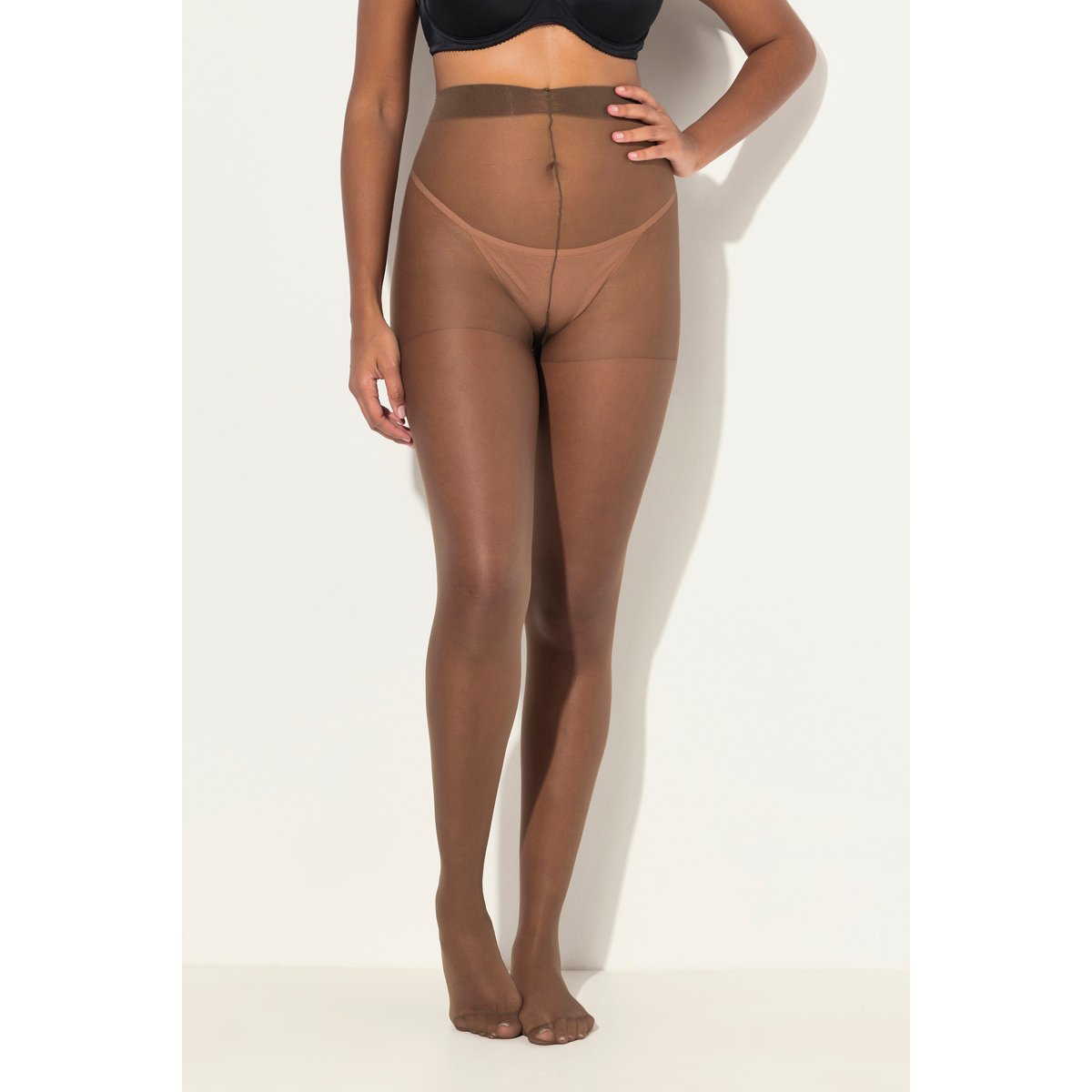 Collant fin 20 deniers, résistant, lot de 3 mocca, ULLA POPKEN