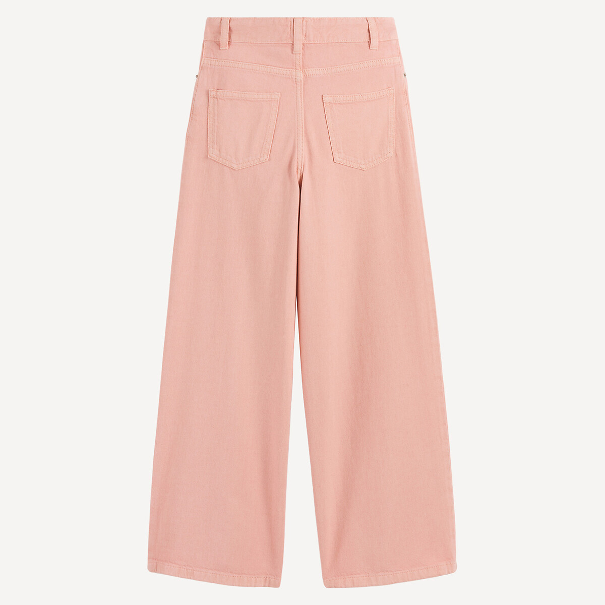 Calças largas coral, LA REDOUTE COLLECTIONS
