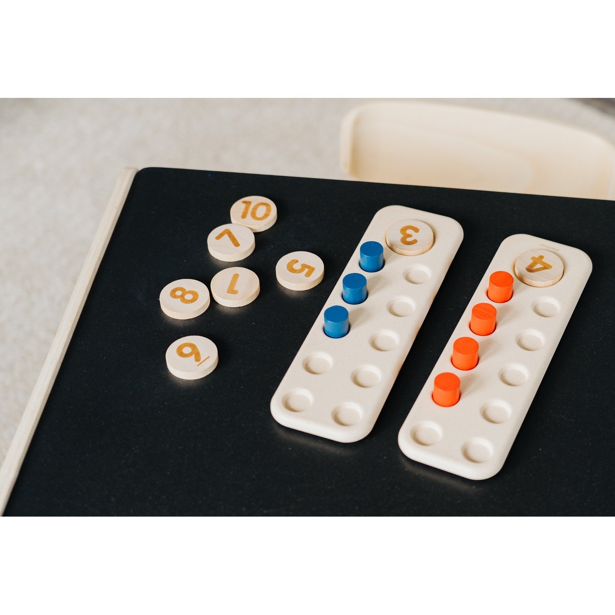 Apprendre à compter beige, PLAN TOYS