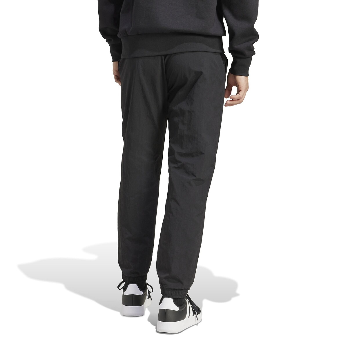 Hose ESSENTIALS aus gewebtem Material, Essential Small Logo schwarz, ADIDAS SPORTSWEAR