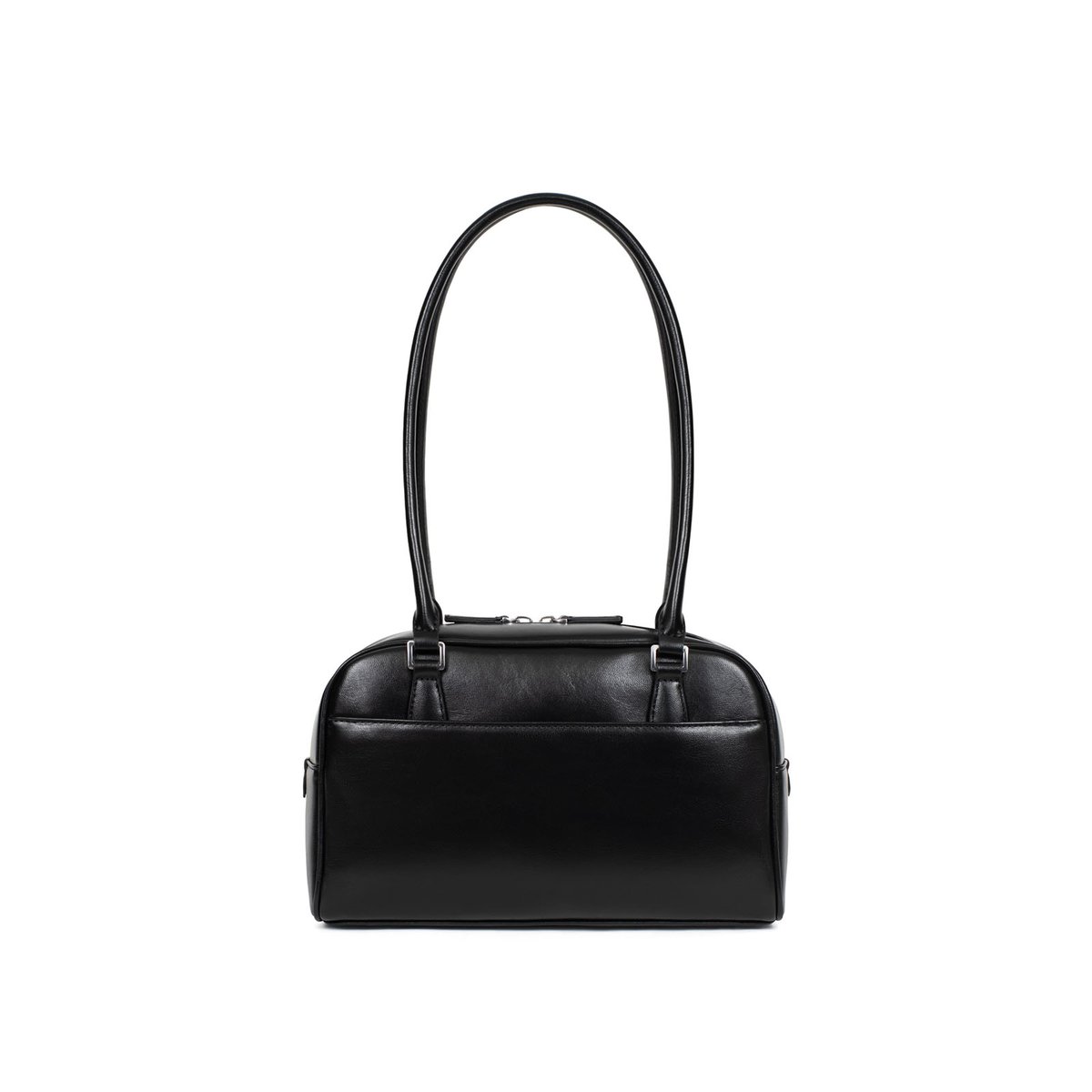 Sac porté épaule 2 anses JADE noir, HEXAGONA