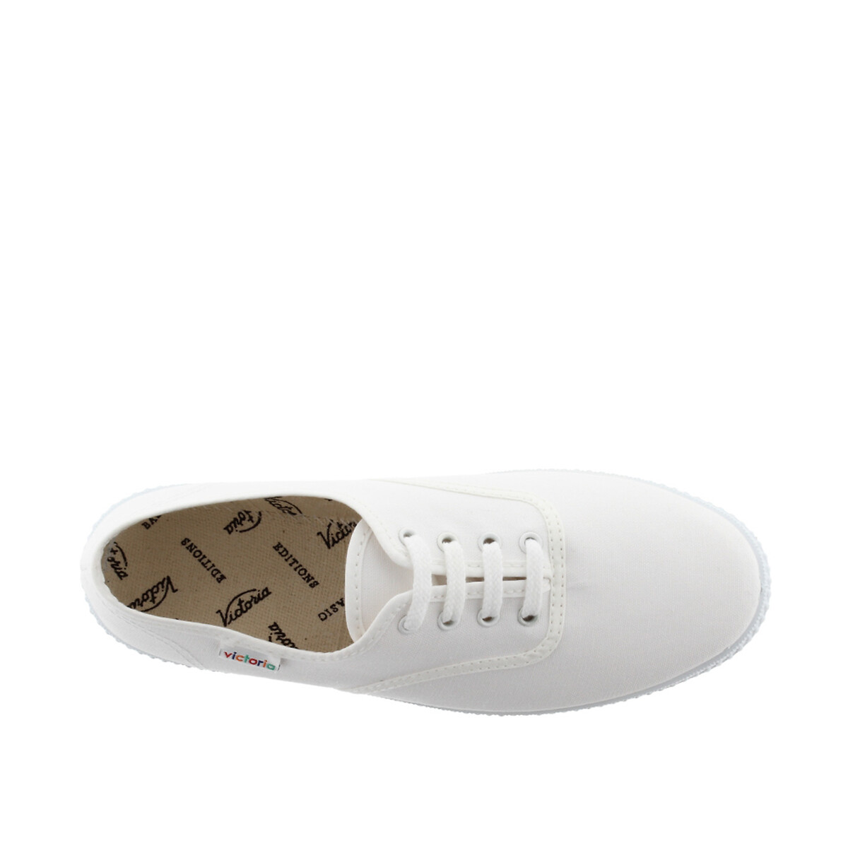 Canvas tennisschoenen Inglesa lona wit, VICTORIA