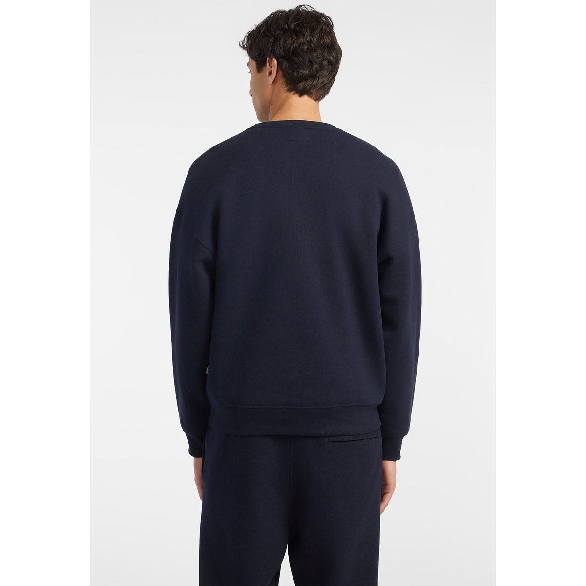 Oversized Sweat-Shirt Iconic bleu foncé, GUESS JEANS