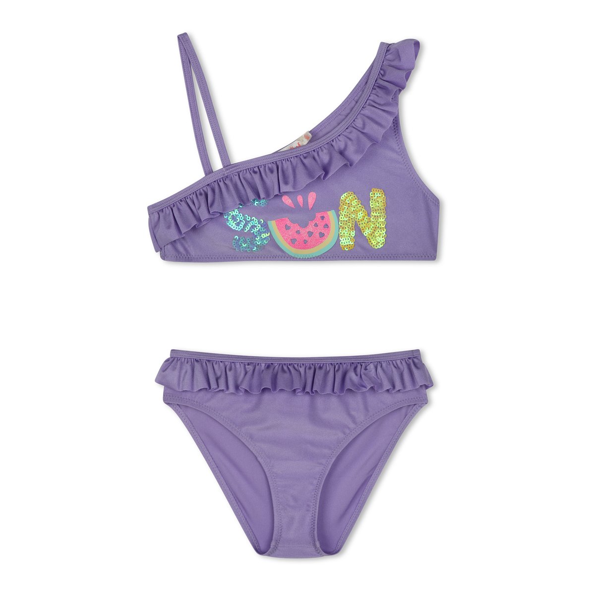 Maillot de bain 2 pièces violet tulip, BILLIEBLUSH