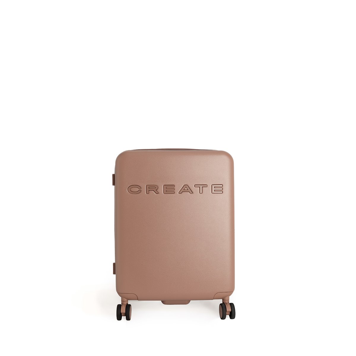 Valise rigide en polycarbonate LUGGAGE STUDIO moka, CREATE