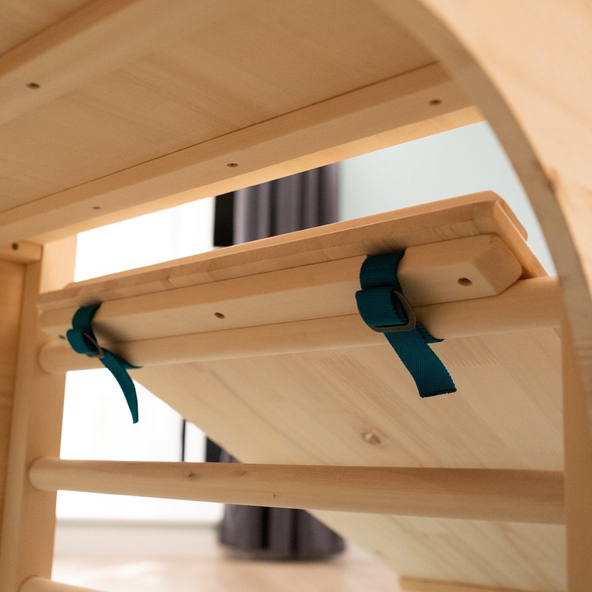 Cube d'escalade, triangle et toboggan marron, ACTIVE TOTS