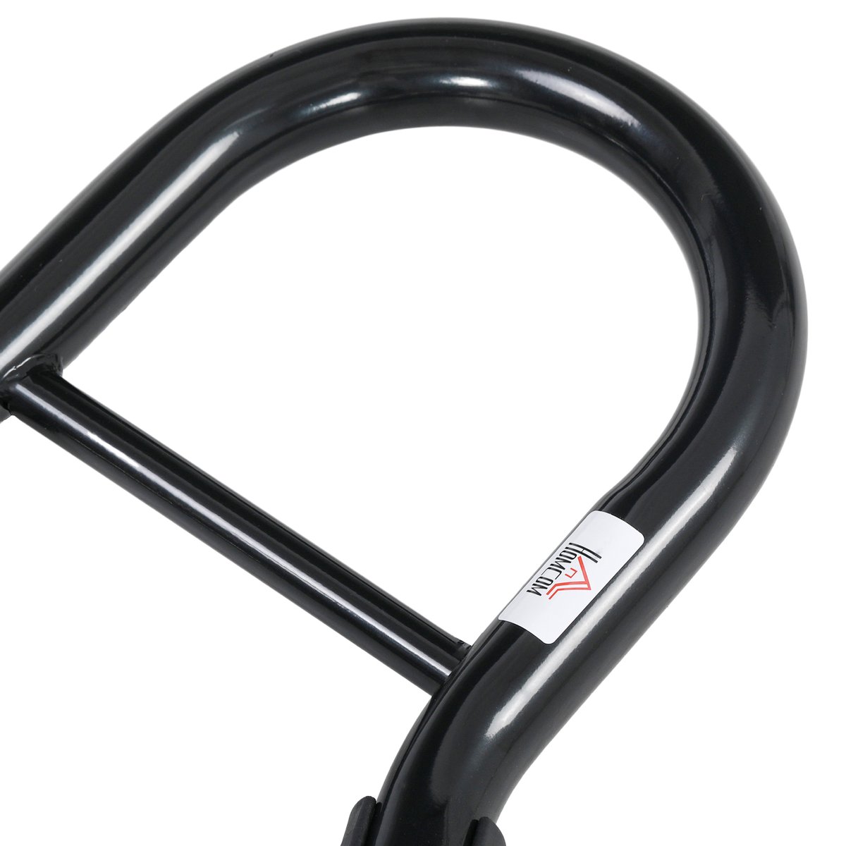 Béquille arrière de moto Acier Noir noir, HOMCOM