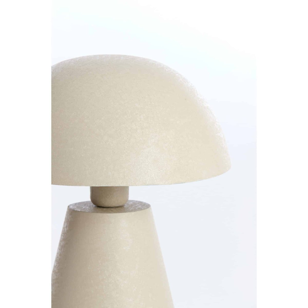 Lampe À Poser Métal SURRINA gris clair, LIGHT & LIVING 