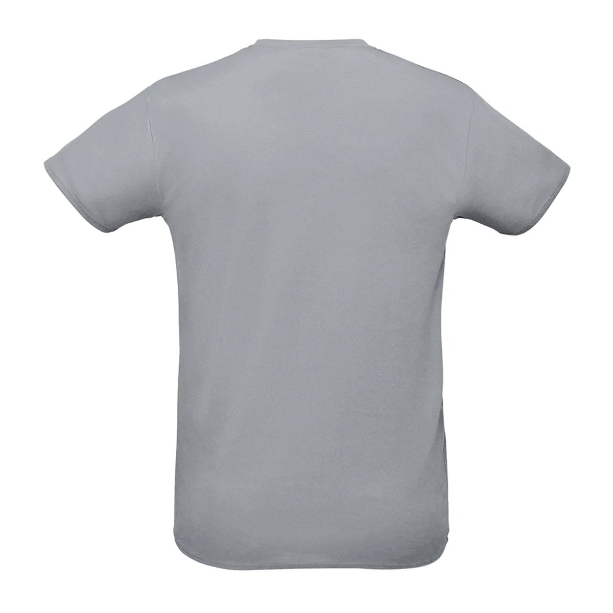 T-shirt uni manches courtes SPRINT gris, SOLS