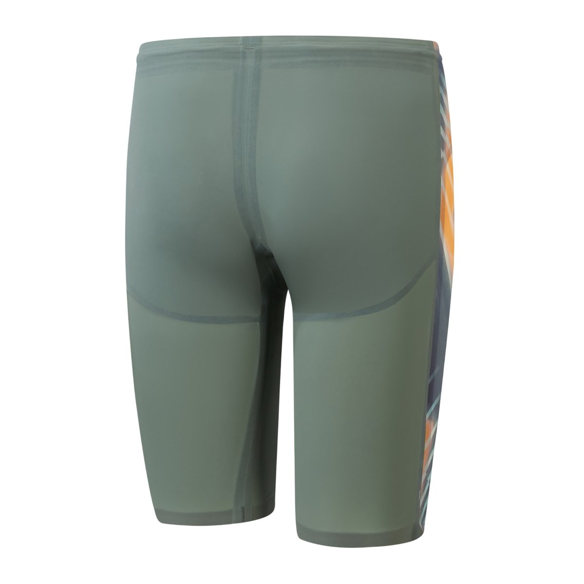 Jammer de natation à taille haute motif/style lignes abstraites FASTSKIN LZR PURE VALOR vert / orange abstrait, SPEEDO