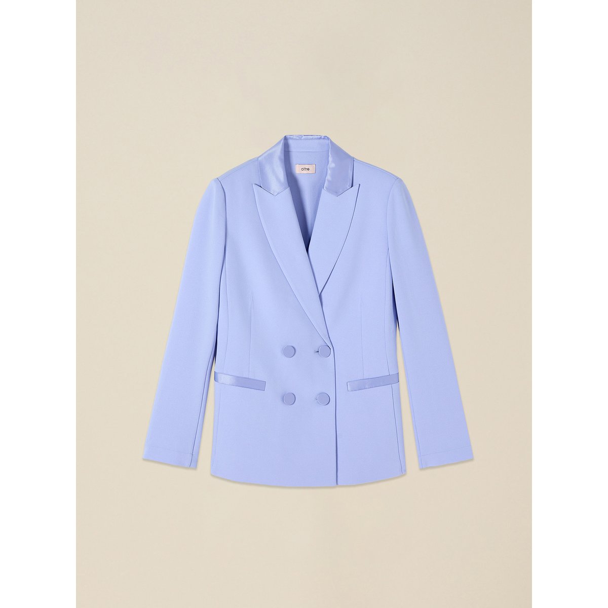 Blazer croisé avec boutons recouverts light - blue, OLTRE