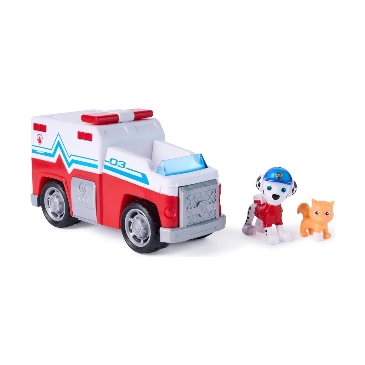 Véhicule Figurine Marcus Search & Rescue Mission Détective multicolore, SPIN MASTER