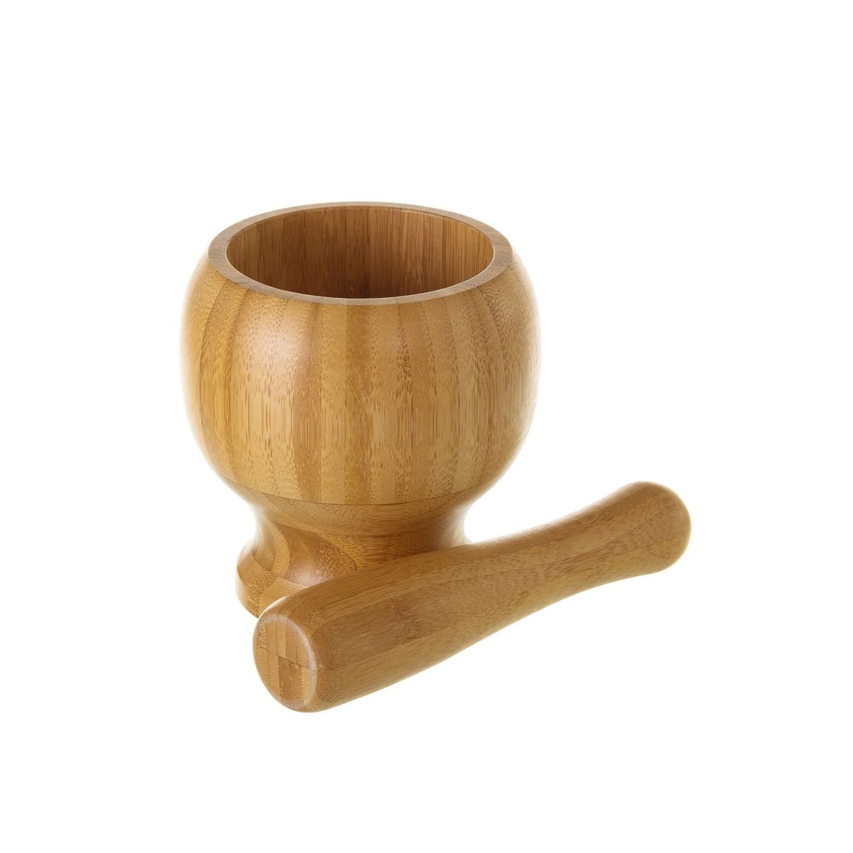 Mortier et Pilon en Bambou bois, WADIGA