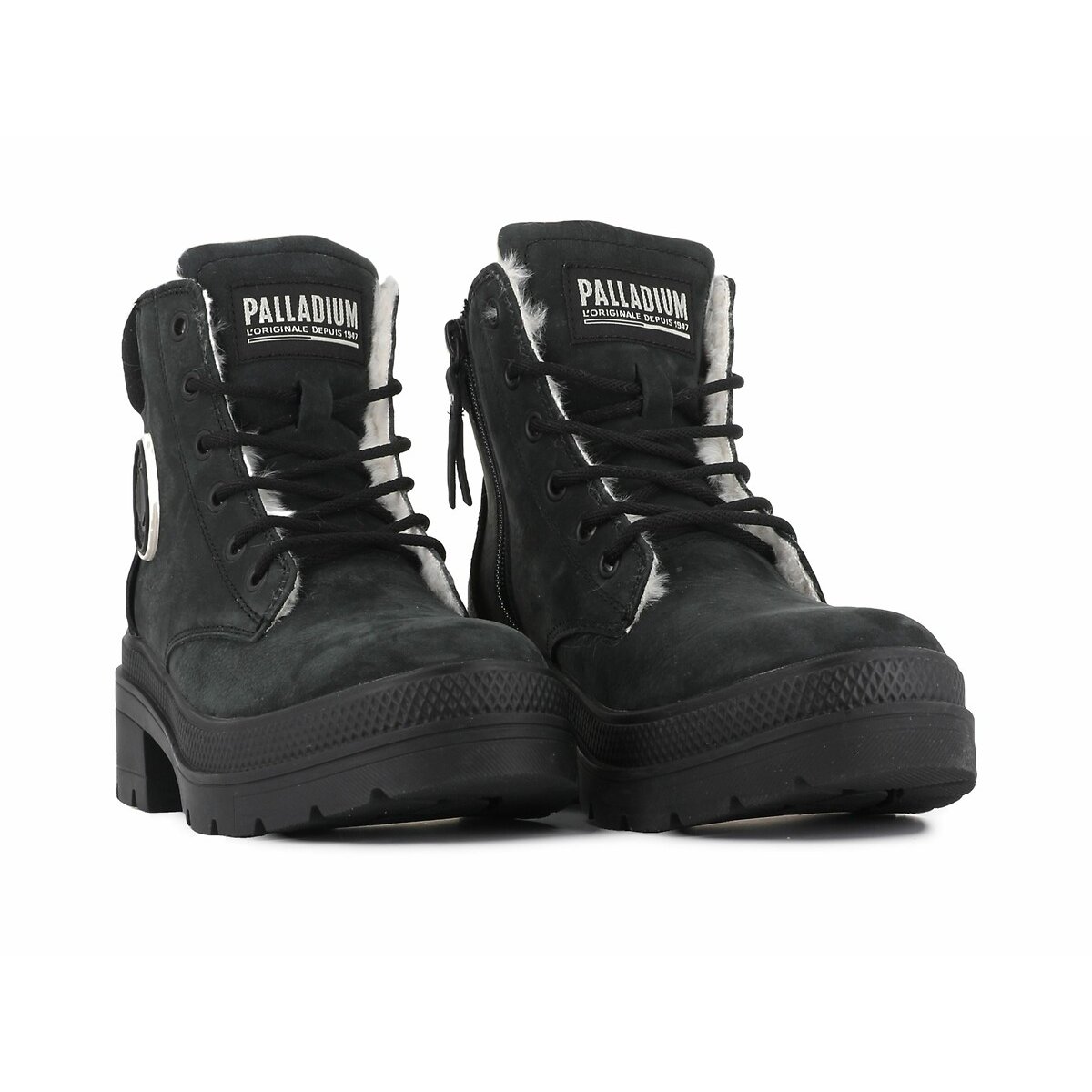 Boots fourrées Pallarise noir, PALLADIUM