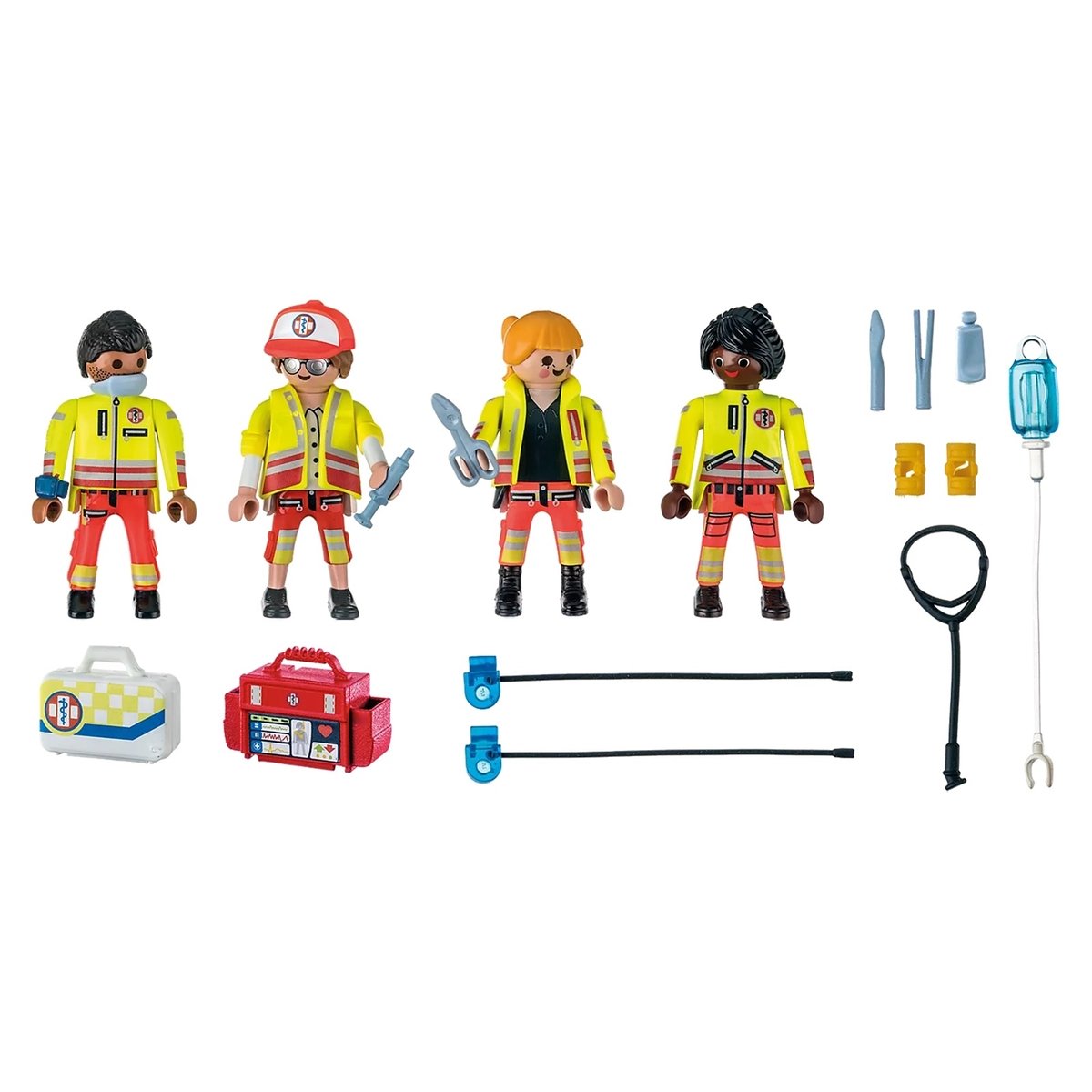 City Life Equipe de secouristes multicolore, PLAYMOBIL