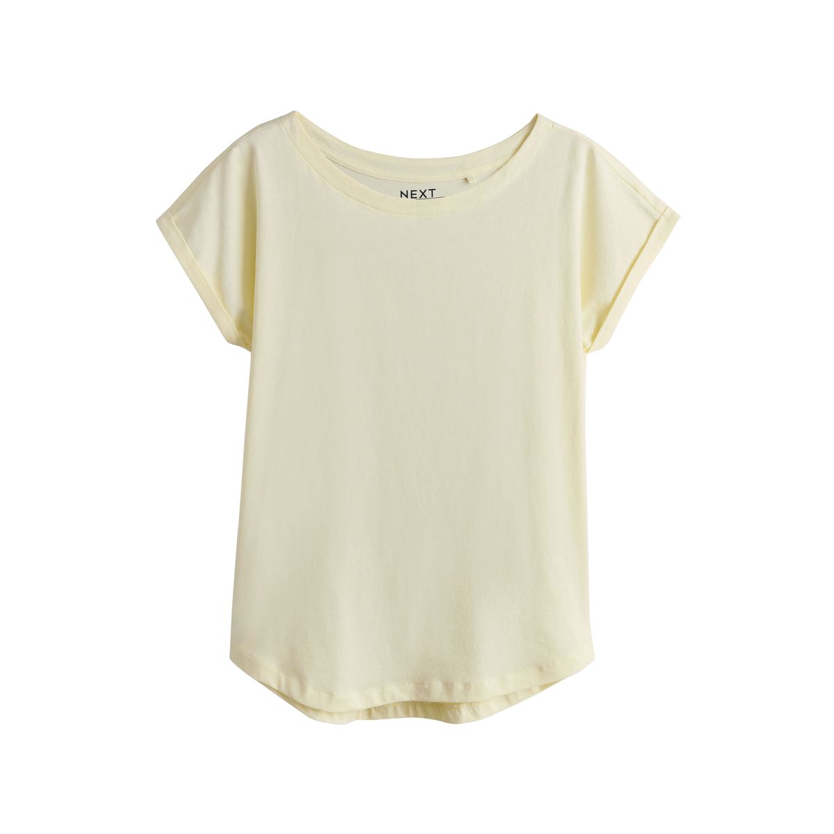T-shirt à mancherons, lot de 5 violet/bleu/jaune beurre/rose/blanc, NEXT