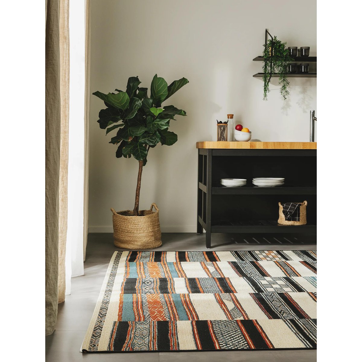 Tapis d'extérieur & intérieur ARTIS multicouleur, BENUTA 