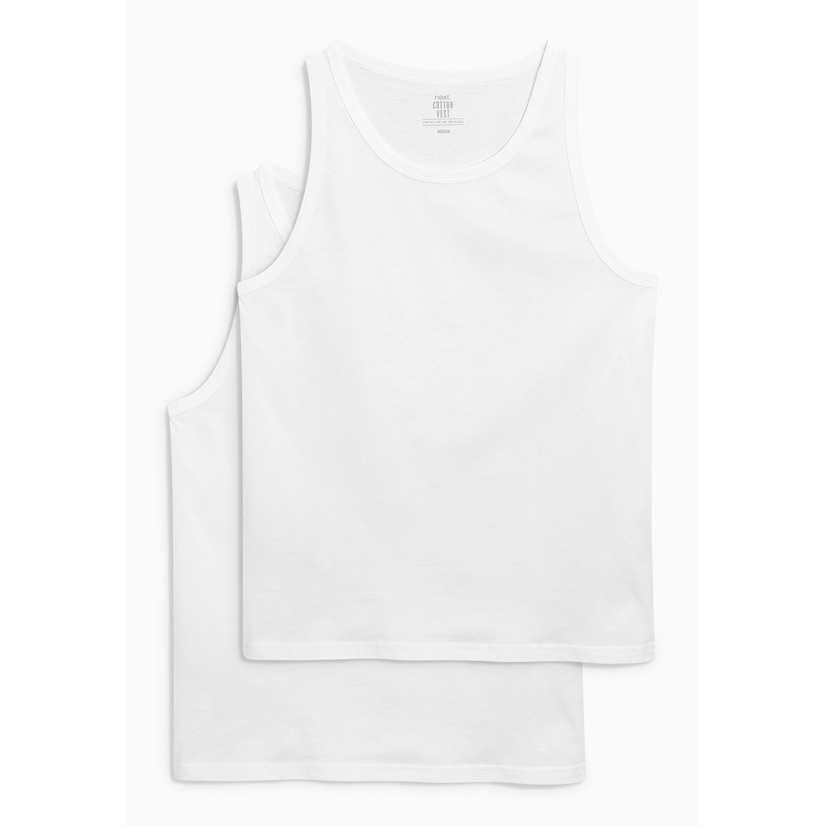 Débardeurs, lot de 2 blanc, NEXT