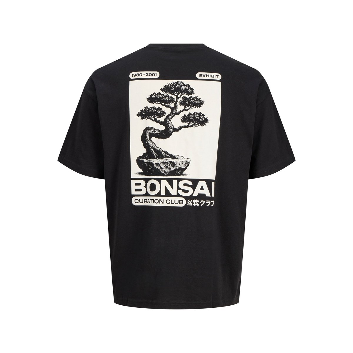 T-Shirt noire - black, JACK & JONES