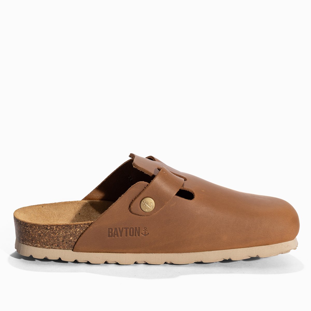 Sabots s MILKY marron, BAYTON