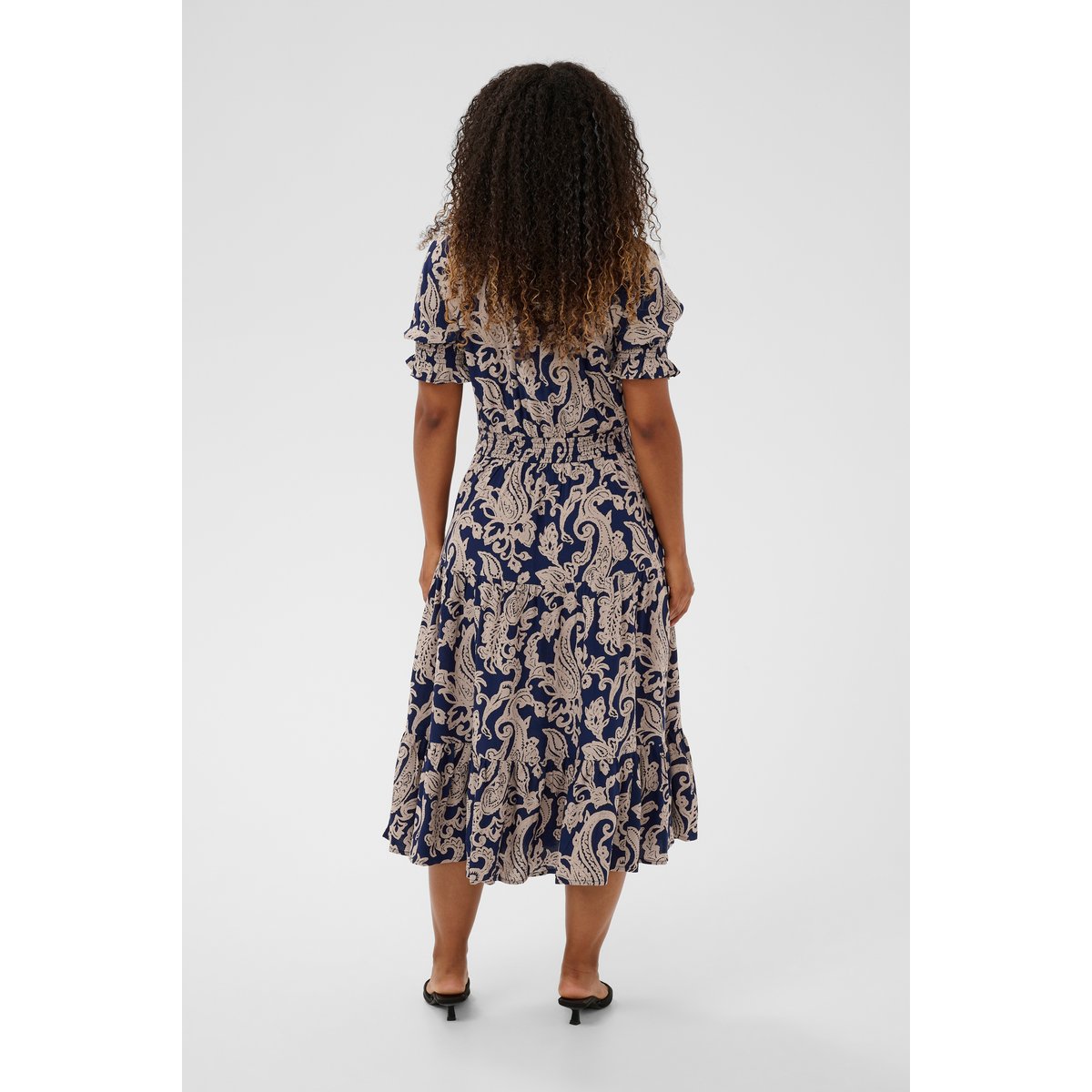 Robe bleu cachemire, CREAM