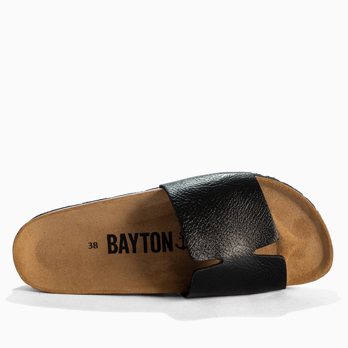 Sandales DJILIAN noir, BAYTON