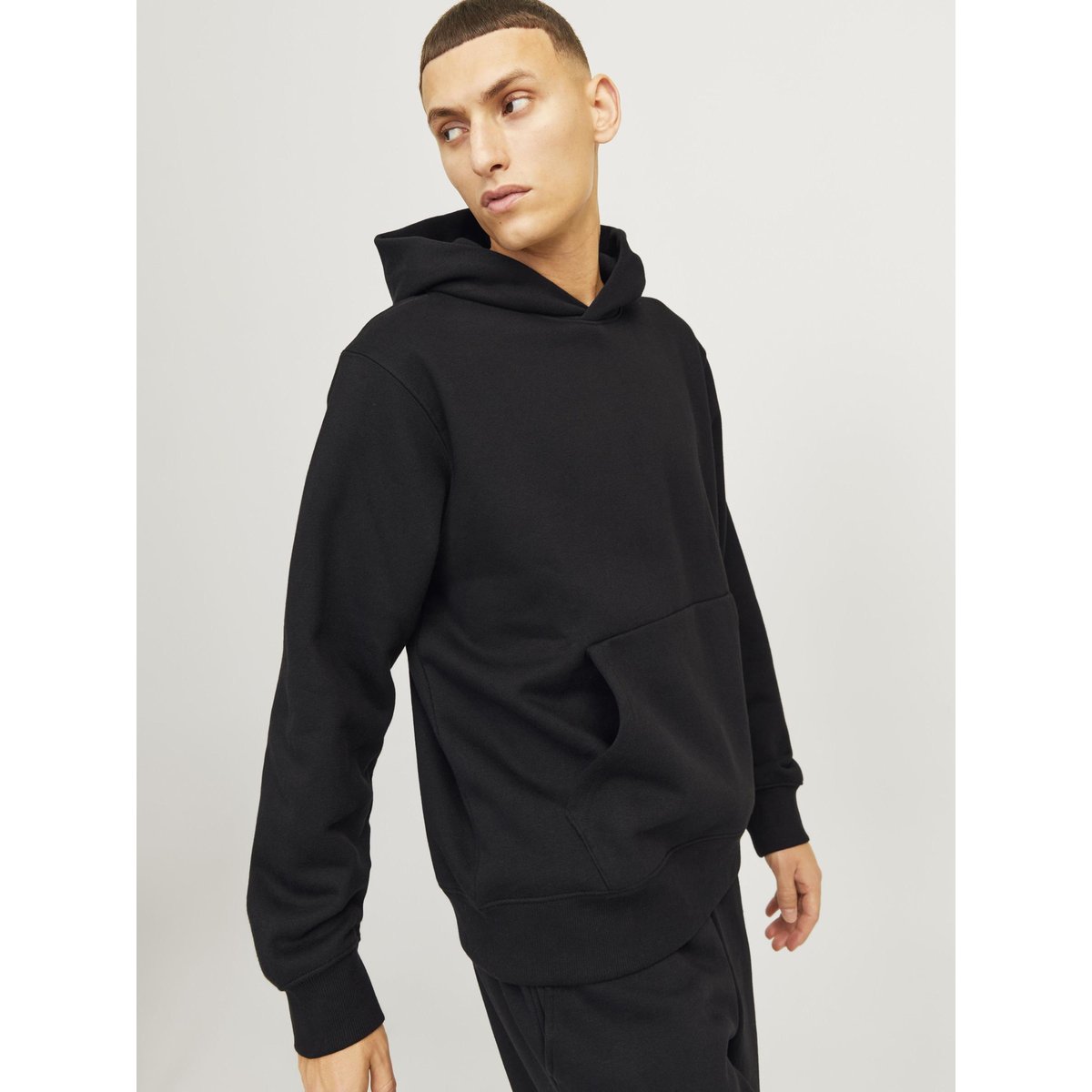 Sweat À Capuche black 1, JACK & JONES