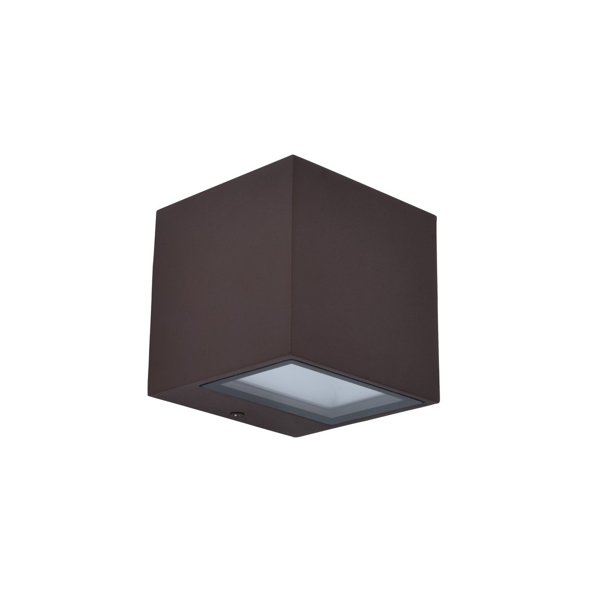 Applique LED extérieure en aluminium, BRANDSEN rouge, INSPIRE