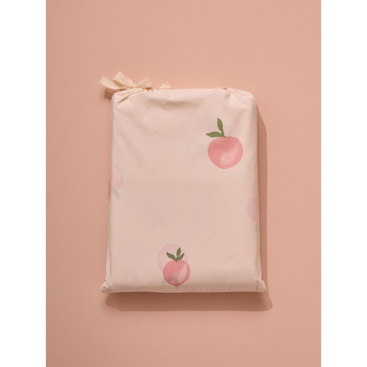Housse de couette percale de coton "MARGARETH" rose, CYRILLUS