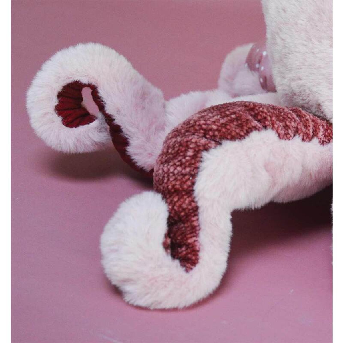 Peluche pieuvre rose des trésors marins 30 cm rose, HISTOIRE D'OURS