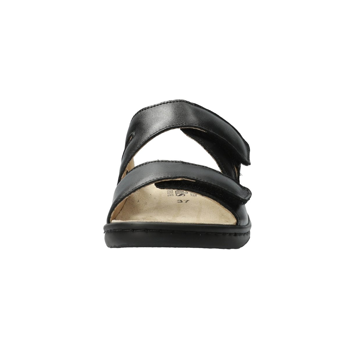 Sandales en cuir GEVA noir 5134, MEPHISTO