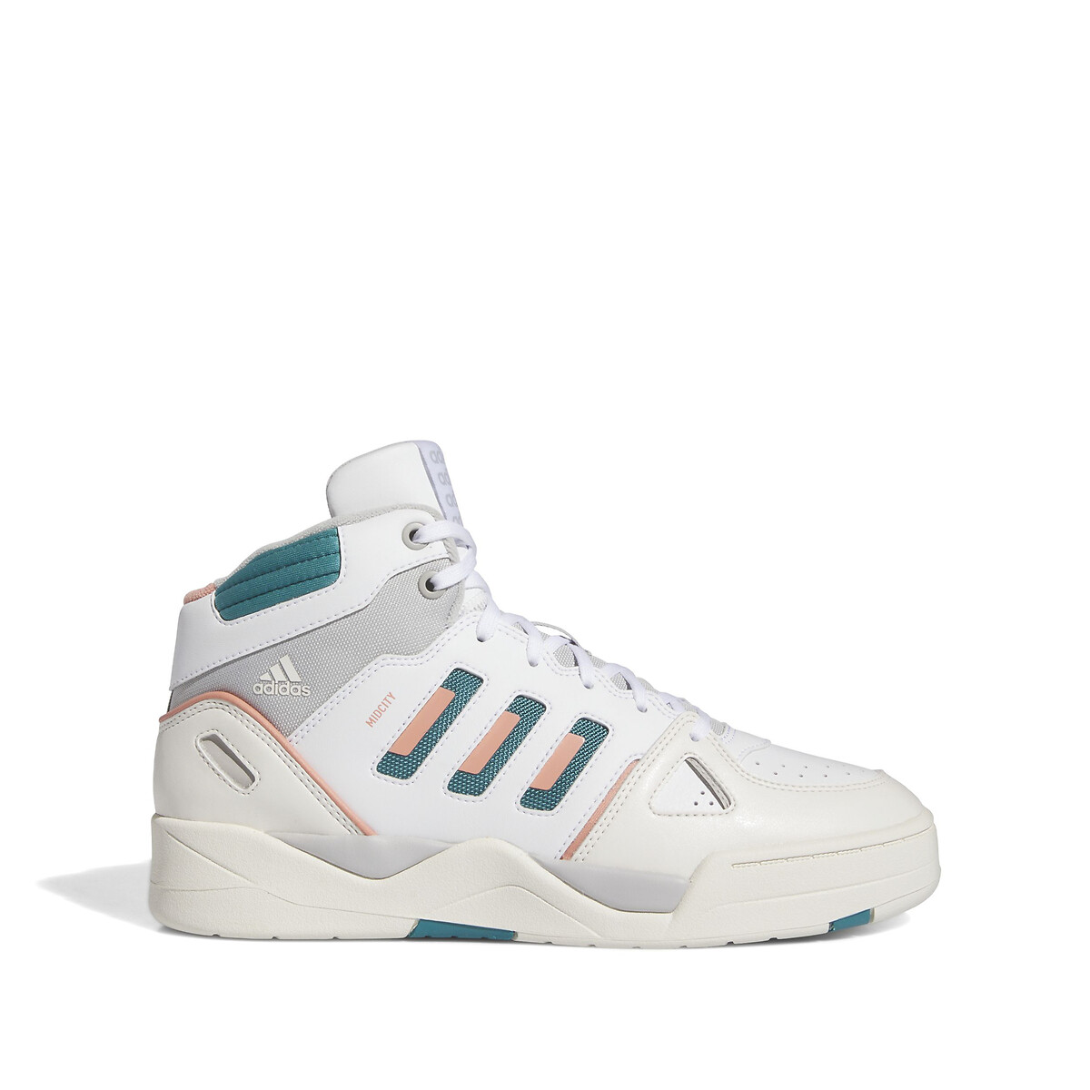 Sneakers midcity low weiss grau Adidas Sportswear La Redoute