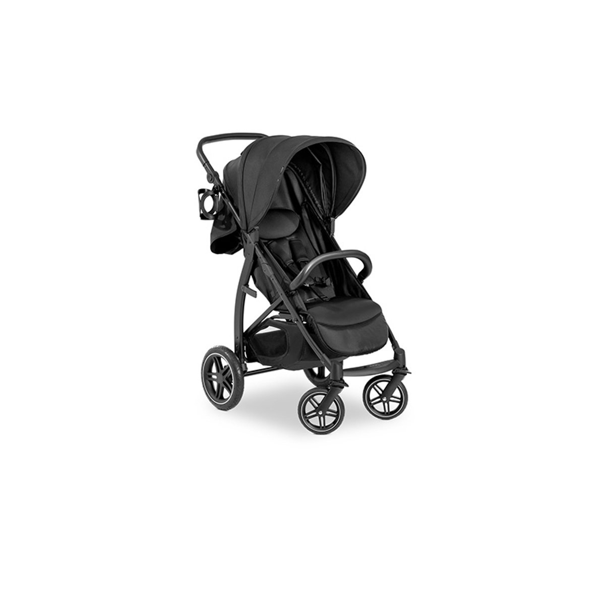 Poussette Rapid 4D Black couleur unique, HAUCK