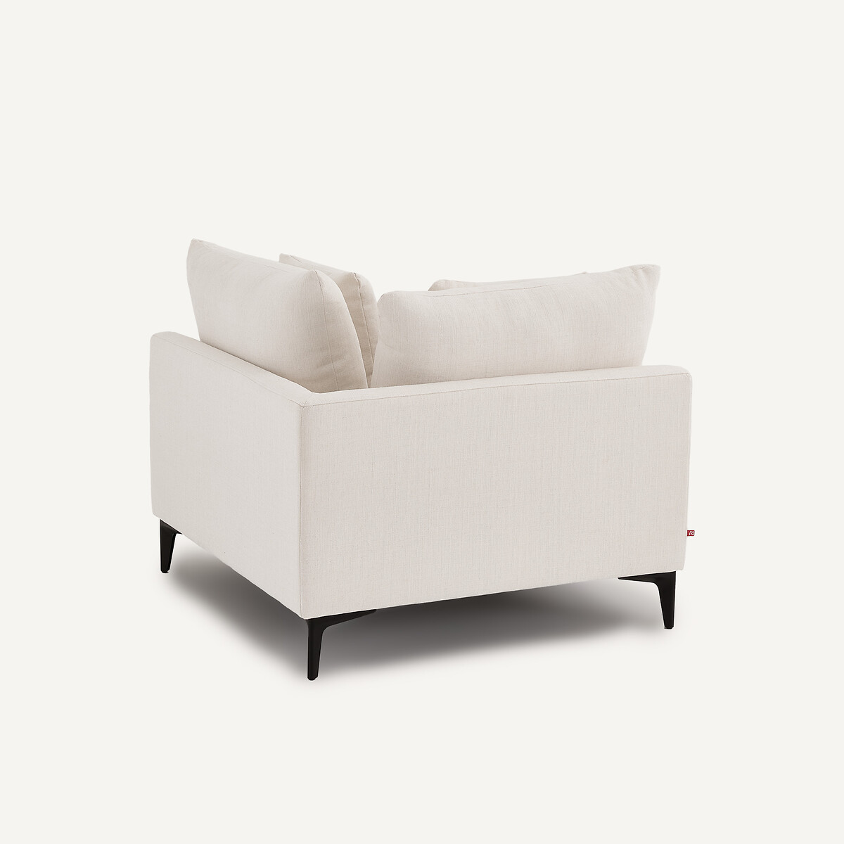 Canapé d'angle en toile polyester, MODERNISTE craie, EMMANUEL GALLINA X AM.PM