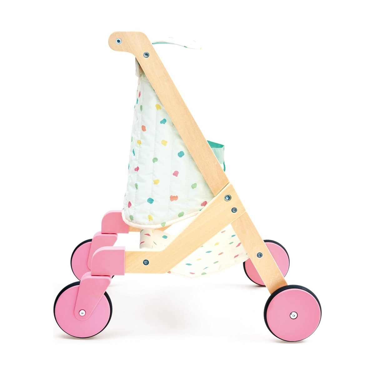 Poussette de poupée "Sweet Walks" en bois multicolore, HAPE